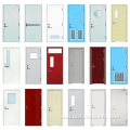 fire rated glazed metal exit door fire door